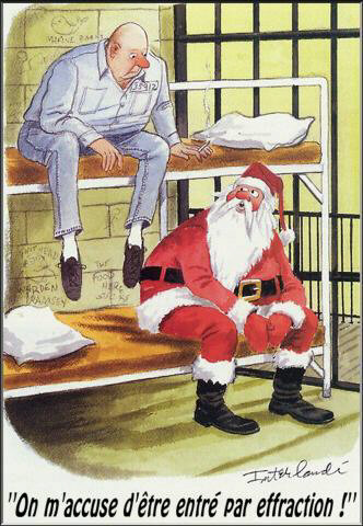 noël - Père Noël en  prison Humour10.jpg