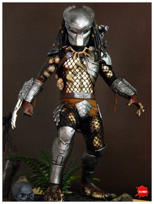 Neca Classic Unmasked Predator 7 Action Figure Very Rare Closed Mouth Version