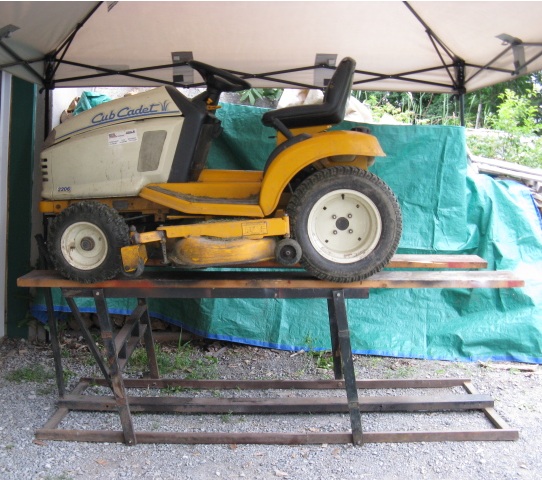 Home Made Lift Any Opinions Or Ideas Garden Tractor Forums