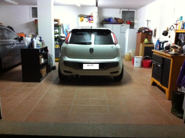 Fari posteriori grande punto abarth palpebre